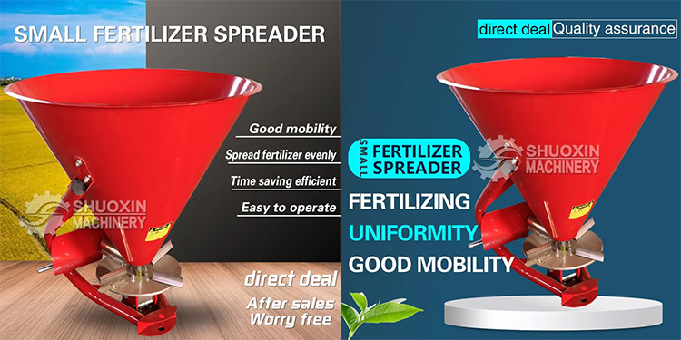 Poly Hopper Fertilizer Spreader